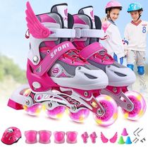Roller skates Brake skates Children children Beginner set Boys Childrens skates Toddlers women