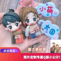 diy soft pottery clay pendant doll real-life cartoon doll to customize birthday gifts for men and women