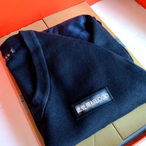 Unit round neck woolen sweater public V-neck sweater long sleeve mens pullover vest size training knitwear