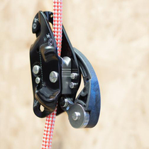 TAZ double rope artifact LOV3 lock-free rise protection stop lowering device limit function tight rope drop