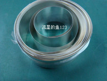 Custom silver sheet silver plate 999 silver plate DIY silver material 999 silver stock to be made 999 silver square wire
