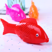Childrens toys electric swing fish luminous music Flash simulation will run will call baby girls boys and infants
