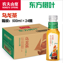 Nongfu Shanquan Oriental leaf sugar-free Oolong Tea drink 500ml*24 bottles full box 0 card sugar-free tea drink