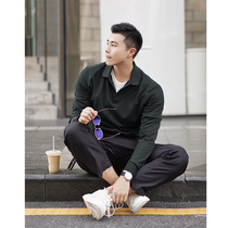 (Mens season welfare) long sleeve polo shirt collection K0924A