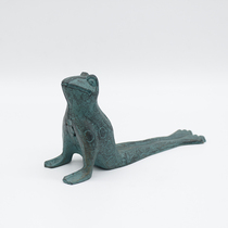 Door stop cast iron iron iron metal windproof animal frog door insert European and American style home Villa exquisite ornaments door gear