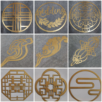 New Chinese wedding gold iron ceiling pendant wedding props cage decoration red double happy character Xiangyun pendant
