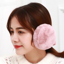 Autumn and winter ladies warm earmuffs fashion folding outdoor ear warm burger cold earmuffs female wholesale adult