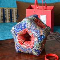 Pingyao ancient city porous ear pillow exquisite pillow does not press ear health pillow buckwheat skin help sleep cervical pillow lunch break pillow