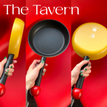 TheTavern TVS commemorative 3 size Bubble Pan Bubble dragon flat bottom fried fried dish non-stick Pan kitchen