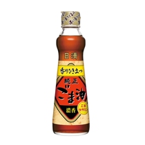 Japan imported NISSHIN oillio niqing sesame oil strong scented sesame oil 130ml sesame oil