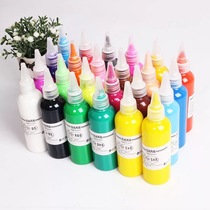 Childrens own graffiti plaster - enamel dolls with high concentration paint 24 color suit