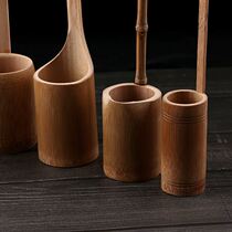 Wine spoon drinker wine spoon long handle wine spoon handmade bamboo wine scoop wine funnel water