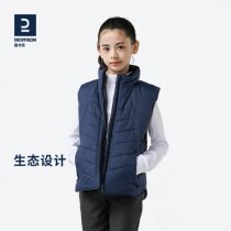 Dickom Official Children Waistcoat Sport Warm Waistcoat Armless Leisure Autumn Winter Equestrian Vest Elementary Students IVG1