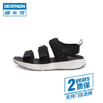 Decathlon sandals mens womens summer new outdoor trend casual soft bottom non-slip mens shoes sandals MSWS