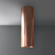 Italian import falmec square Meko Polar Rame copper 35cm cylindrical hanging wall Island Range Hood