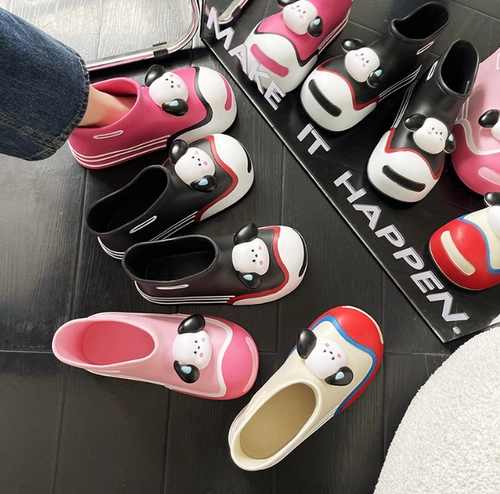 5188-A Wenzhou Shoes new Cartoon Carty Mite Parent-Kild Shoes Boot