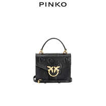 PINKO2021 spring and summer womens bag love embossed hand bird bag swallow bag 1N20CZY7J7