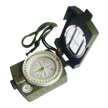American multifunctional compass outdoor mountaineering finger North needle travel Geological compass with fluorescent circle high precision 1001