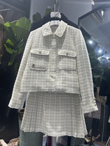 Autumn and winter womens Jersey clothing Korean version of suit golf clothing womens clothing anti-light sports short skirt