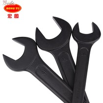 Hui Hair Black Heavy Duty Thickened Extra Long Single Head Open Wrench 17-24-32-46-85-90mm