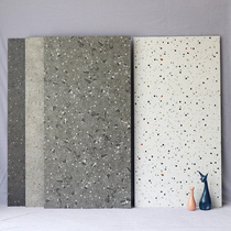 Gray all-body terrazzo tile Living room non-slip floor tile 600x1200 shopping mall chain color antique brick