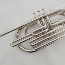 Professional flagship store Brass instrument band Marching trombone instrument B-down nickel silver alloy bass number