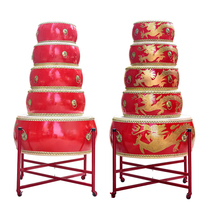 (Flagship Store) Cowhide Drum Drums Drums Gongs and Drums Adult Childrens Stage Dance Rhythm