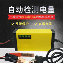 12 20AH smart 12v pedal motorcycle battery charger battery repair charger dry water Universal type