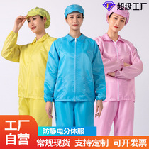 Dongguan supply anti - static split clothing - free dust - free working clothing - suit - electrostatic clothing manufacturers