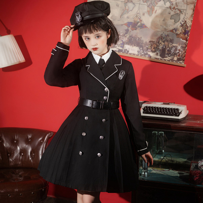 taobao agent Genuine elegant dress, demi-season set, Lolita style