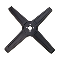 Cattle fan industrial electric fan chassis floor fan Cross iron base