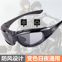 Polarizing color goggles goggles Electric motorcycle riding sunglasses for men and women anti-dust anti-UV
