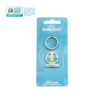 UEFA EURO 2020 European Cup official authorization 2021 European Cup football fan collection commemorative keychain