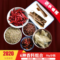 Seasoning combination Pepper star anise cinnamon geranium cumin dried chili bulk seasoning spice package Daquan