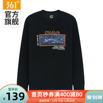 361 sports sweater men 2021 autumn and winter New pullover sweater long sleeve casual top