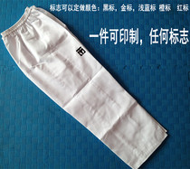 MOOTO pants taekwondo trousers taekwondo pants MOOTO pants Taekwondo White pants