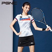 2020 spring new South Korea PGNC badminton suit PEGGY women wear cool quick-drying short-sleeved sweat-absorbing suit Z