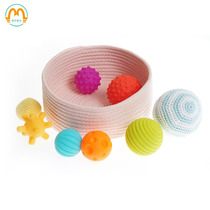 Mengxue Education Baby hand grip ball Multi-texture sensing tactile ball Puzzle early education Touch teaching aids Touch ball toy