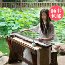 (Qingfeng Hall) A hundred-year-old fir guqin Fuxi-style pure handmade professional performance collection Guqin