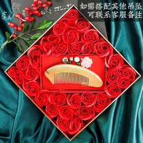 Yu Mei 38 Womens Day Gift Ingraved Gift Cattle Comb Birthday to Gift Wife and Gift