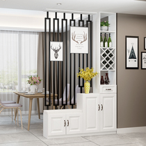 Nordic door entrance cabinet Entrance hall coat cabinet Living room partition Simple modern room cabinet Entrance cabinet custom