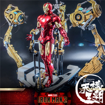 Tianmo HOTTOYS HT 1 4 QS021 020 Iron Man 2 MK4 Armor Dismantling Machine Tony Movable