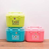 Drug storage box mini medicine box childrens first aid kit medical box small household cosmetics storage box portable