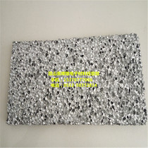 The salt particles open-cell aluminum foams subway sound damping composite aluminum foam customized