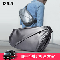 Duerke new mens backpack casual shoulder bag crossbody bag multi-functional sports waterproof function bag