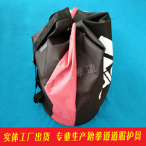 Thickened Taekwondo five-piece protective gear bag Sanda bag backpack road bag martial arts bag bag