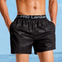Beach pants men can go into the water quick-dry loose mens swimming trunks anti-embarrassing hot spring vacation swimming shorts 1230z