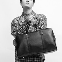 Travel bag Mens bag bag Simple portable shoulder bag Business business trip short trip duffel bag Multi-functional leisure