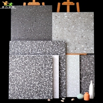 Gray body terrazzo floor tiles 600x600 living room non-slip antique tile 800x800 dining room matte wall tiles
