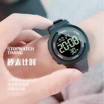 Watch male and young junior high school students luminous waterproof anti-fall boy primary school childrens sports trend electronic watch